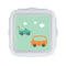 Lunchbox Safta Auto's Groen 13 x 7.5 x 13 cm