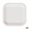 Bordenset Algon Wegwerp Wit Karton 26 cm (36 Stuks)