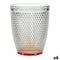 Glas Punten Amber Transparant Glas (300 ml) (6 Stuks)