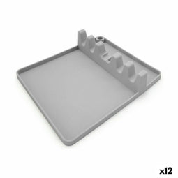 Standaard voor keukengerei Quttin Siliconen 20 x 17 x 4 cm (12 Stuks)