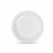 Set van herbruikbare borden Algon Wit Plastic 22 x 22 x 1,5 cm (36 Stuks)