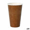 Glazenset Algon Wegwerp Karton Kraftpapier 35 Onderdelen 350 ml (20 Stuks)