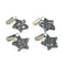 Tafelkleedclip Versa Metaal Plastic Zinklegering 7 x 3 cm Ster 4 Onderdelen