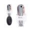 Borstel Grijs Siliconen Plastic (12 Stuks)
