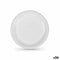 Set van herbruikbare borden Algon Wit 20,5 x 20,5 x 2 cm (36 Stuks)