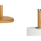 Keukenrolhouder Bruin Bamboe 14 x 32,5 x 14 cm (12 Stuks)
