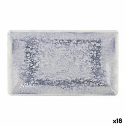 Serveerschaal La Mediterránea Adhara Rechthoekig 25 x 15 x 2 cm (18 Stuks) (25 x 15 cm)