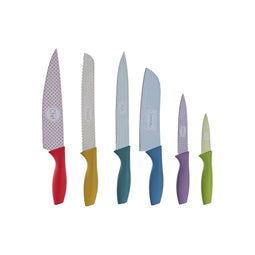 Messen Set DKD Home Decor Roestvrij staal Polypropyleen 3 x 1,5 x 20 cm (6 pcs)