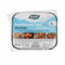 Bakje met deksel Algon Aluminium Rechthoekig 475 ml 15 x 12 x 1,5 cm (12 Stuks)