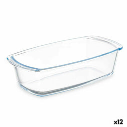 Serveerschaal Vivalto T12-18 Transparant Borosilicaatglas 1,6 L 27 x 7,2 x 14 cm Met handvatten (...