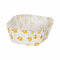 Bakplaat voor Muffins Algon Gele bloem Wegwerp (24 Stuks)