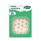 Bakplaat voor Muffins Algon Gele bloem Wegwerp (24 Stuks)
