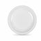 Set van herbruikbare borden Algon Wit Plastic 28 x 28 x 2 cm (24 Stuks)