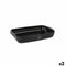 Ovenschaal Santa Clara Siliconen Borosilicaatglas Rechthoekig 35 x 22,5 x 5,5 cm (2 Stuks)