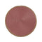 Placemat Versa Roze Jute Polypropyleen Waterhyacint 38 x 38 cm