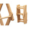 Opvouwbaar Flessenrek Natuurlijk Bamboe 54 x 15 x 21,5 cm (6 Stuks)