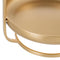 Snackdienblad 26,5 x 25 x 32,5 cm Gouden Metaal