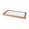 Snackdienblad Viejo Valle Bayahibe Acacia 37 x 20 x 2 cm (4 Stuks)