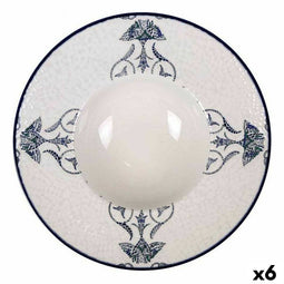 Pastabord La Mediterránea Rosetta Porselein Ø 28 cm (6 Stuks)