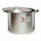 Casserolepan met deksel Zilverkleurig Aluminium 53 x 34 x 43 cm (2 Stuks)