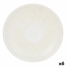 Schotel Inde Atelier Porselein Wit Ø 12 cm (6 Stuks) (ø 12 cm)