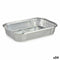 Set Keukenservies Wegwerpbaar Met deksel Aluminium 21 x 6 x 30,5 cm (24 Stuks)