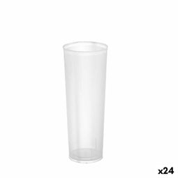 Set van herbruikbare glazen Algon Transparant 24 Stuks 330 ml (20 Onderdelen)