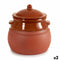 Casserolepan met deksel Aardewerk 4,5 L 25 x 27 x 25 cm (2 Stuks)