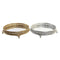 Snackdienblad DKD Home Decor 38,5 x 38,5 x 8 cm Spiegel Zilverkleurig Gouden Hars Neoklassiek (2...