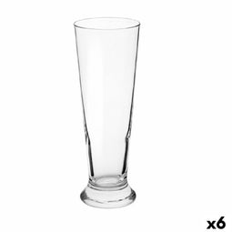 Glas Crisal 370 ml Bier (6 Stuks)