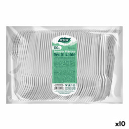 Vorkenset Algon Herbruikbaar Wit 10 Stuks 18 cm