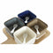 Set voor voorgerechtjes DKD Home Decor 27 x 20 x 1,3 cm Porselein Beige Blauw Bruin Groen Modern