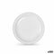 Set van herbruikbare borden Algon Wit Plastic 22 x 22 x 1,5 cm (6 Stuks)
