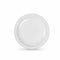 Set van herbruikbare borden Algon Wit Plastic 22 x 22 x 1,5 cm (6 Stuks)