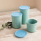 Tin Quid Inspira Met deksel 1 L Groen Plastic (12 Stuks)