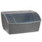Broodmand Grijs Plastic 29,5 x 20,5 x 41 cm (4 Stuks)