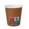 Glazenset Algon Karton Wegwerp Bruin 36 Stuks 80 ml (50 Onderdelen)