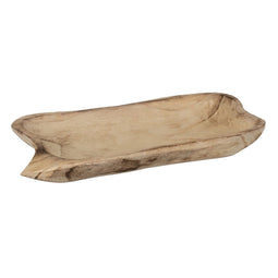 Dienblad Natuurlijk Hout 46 x 24 x 5 cm