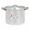 Casserolepan met deksel Zilverkleurig Aluminium 31 x 20 x 24 cm (6 Stuks)
