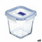Hermetische Lunchtrommel Luminarc Pure Box Active 11,4 x 11,4 x 11 cm 750 ml Tweekleurig Glas (6...