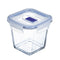 Hermetische Lunchtrommel Luminarc Pure Box Active 11,4 x 11,4 x 11 cm 750 ml Tweekleurig Glas (6...