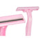 Wegwerpscheermessen Roze Metaal Plastic (30 Stuks)