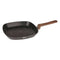 Grillpan Quttin Ecological Zwart Gehard aluminium 28,5 x 48,5 cm (4 Stuks)