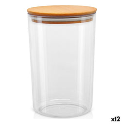Blik Quttin Hout 2,3 L 14 x 21 cm (12 Stuks)