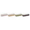 Box for Infusions DKD Home Decor Groen Mosterd Donkerbruin Kristal Hout MDF (4 Stuks)