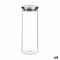 Blik Hermetisch afgesloten Zilverkleurig Metaal Polypropyleen 1,7 L 10,2 x 28 x 10,2 cm (12 Stuks)