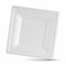 Bordenset Algon Wegwerp Wit Suikerriet Vierkant 20 cm (12 Stuks)