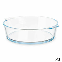 Serveerschaal Vivalto T11-16 Transparant Borosilicaatglas 1,6 L 23 x 6 x 20 cm Met handvatten (12...