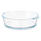 Serveerschaal Vivalto T11-16 Transparant Borosilicaatglas 1,6 L 23 x 6 x 20 cm Met handvatten (12...