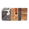 Snijplank Zwart Marmer Acacia 15 x 1,3 x 30 cm (8 Stuks)